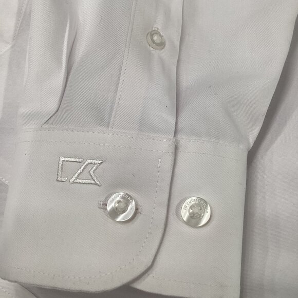 Black Cutter & Buck Long-Sleeve Button-Down Buick-GMC Dress Shirt - XL - Picture 4 of 9